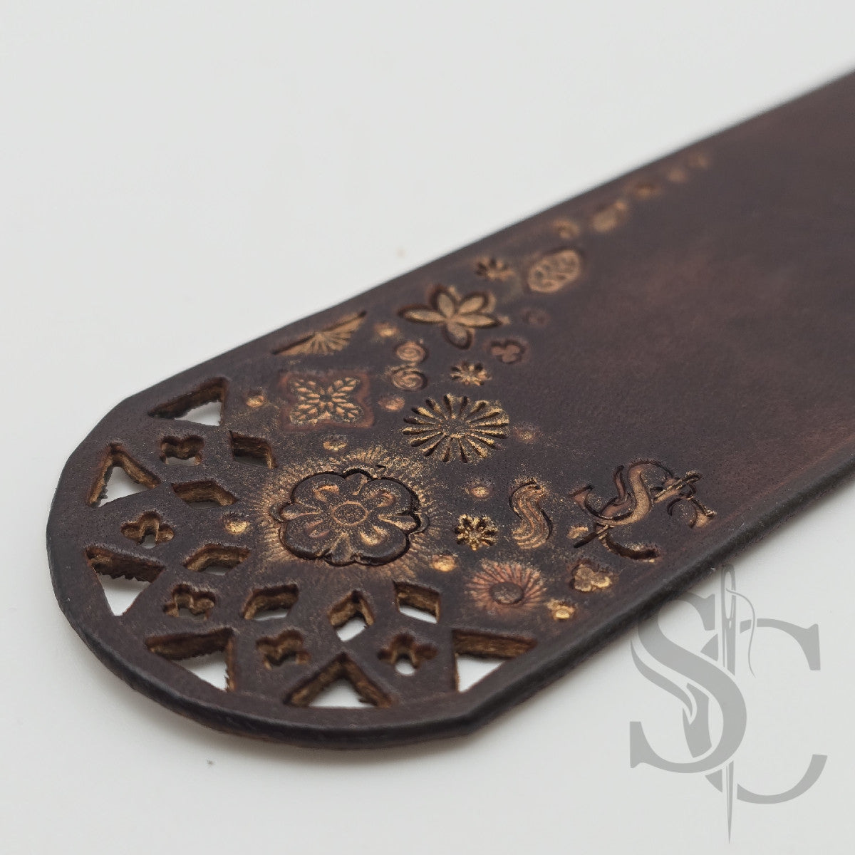 Marque-page souffle de fleurs