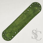 Marque page fleur vert