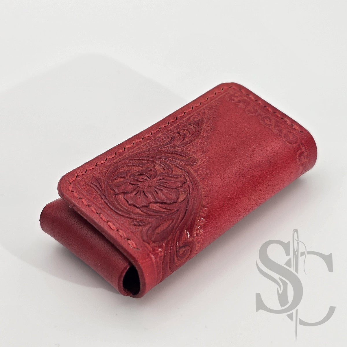Mini Porte-monnaie Fleur écarlate