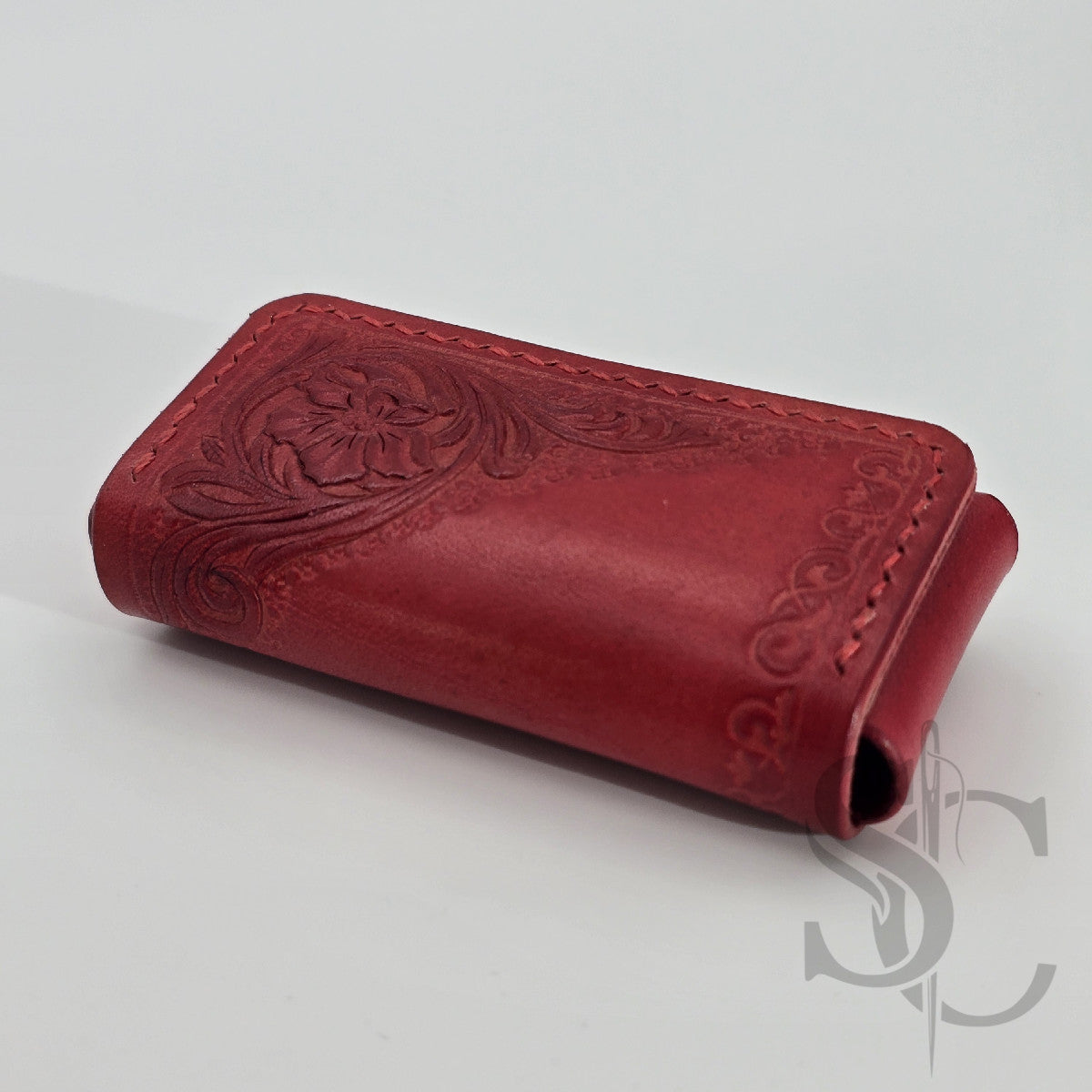 Mini Porte-monnaie Fleur écarlate