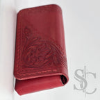 Mini Porte-monnaie Fleur écarlate