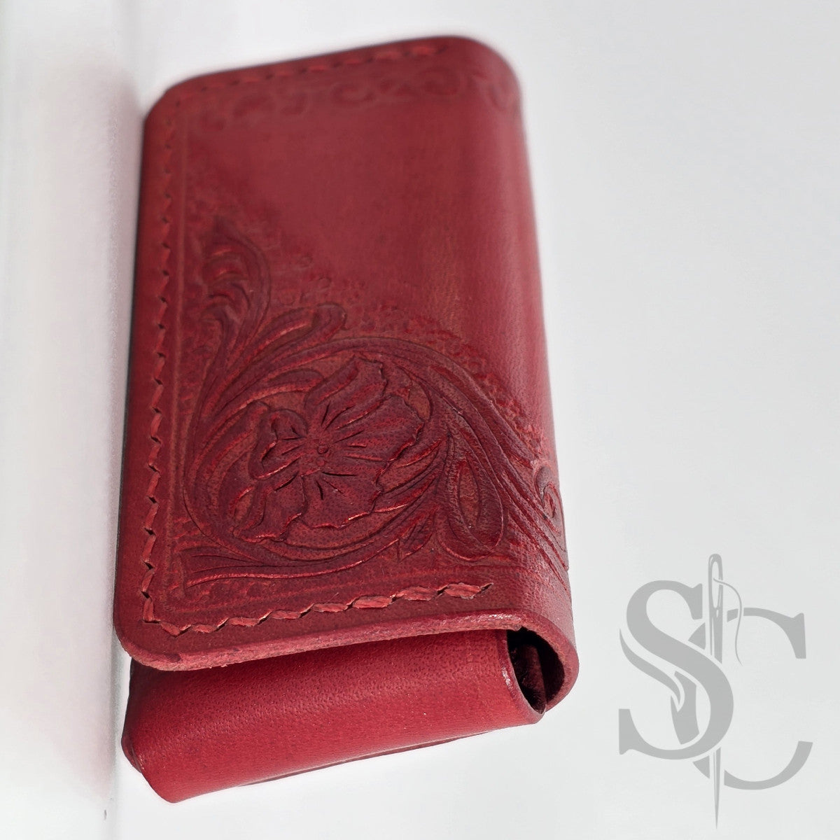 Mini Porte-monnaie Fleur écarlate