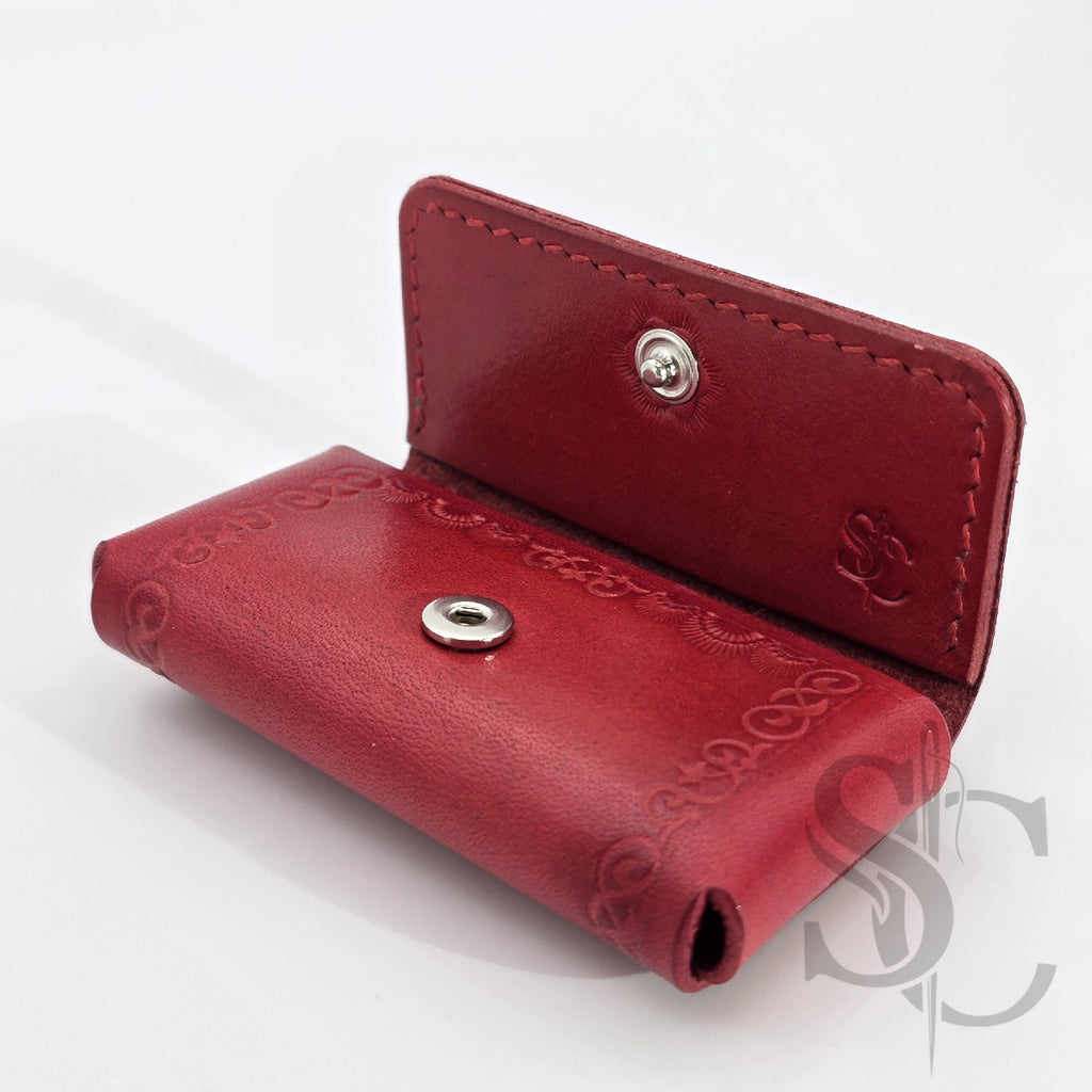 Mini Porte-monnaie Fleur écarlate
