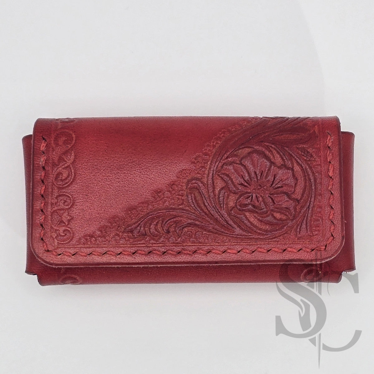 Mini Porte-monnaie Fleur écarlate