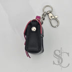 Mini Porte-Clés Cartable "Rock Fuchsia"