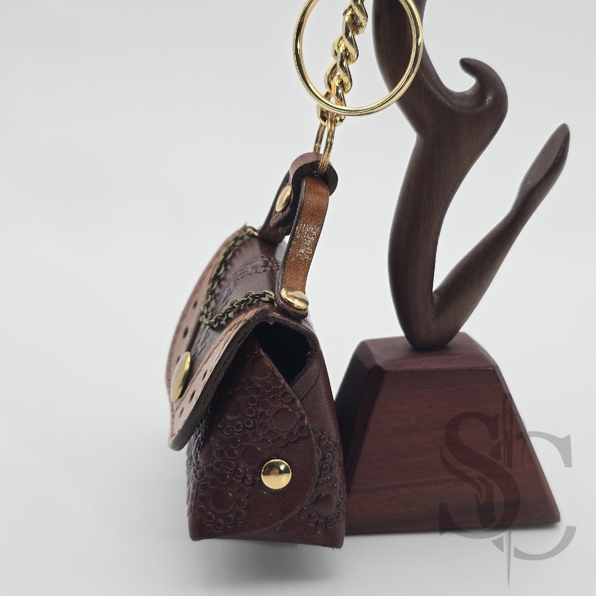 Porte-Clés Mini-Sac "Douceur Automnale"