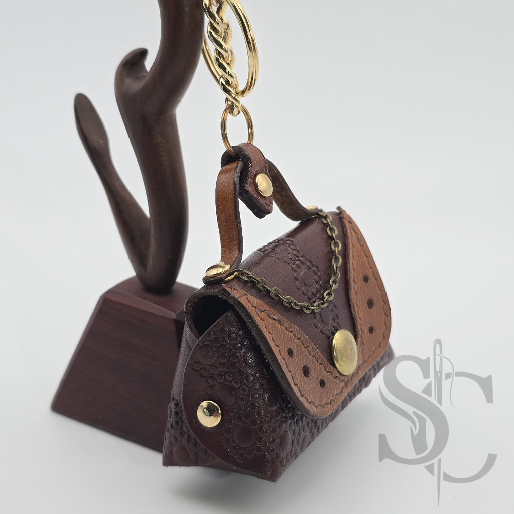 Porte-Clés Mini-Sac "Douceur Automnale"