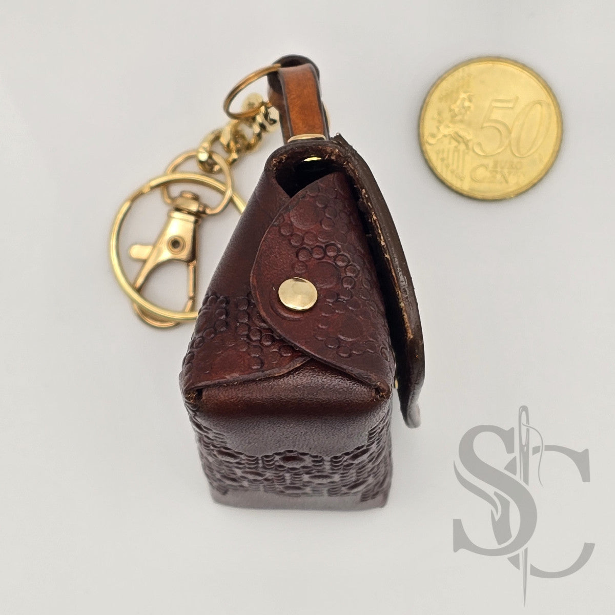 Porte-Clés Mini-Sac "Douceur Automnale"