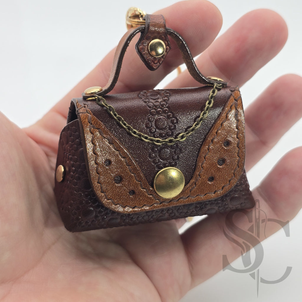 Porte-Clés Mini-Sac "Douceur Automnale"