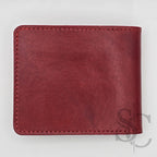 Portefeuille "Grenouille Fleurie" - Cuir Rouge Passion