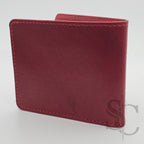 Portefeuille "Grenouille Fleurie" - Cuir Rouge Passion