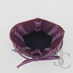 Porte-Crayons "Corset Baroque" - Violet Pourpre