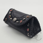 Porte-Monnaie "Nuit Étoilée" - Noir & Strass