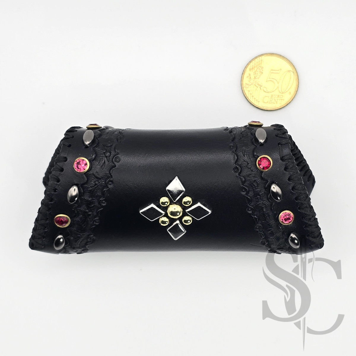 Porte-Monnaie "Nuit Étoilée" - Noir & Strass