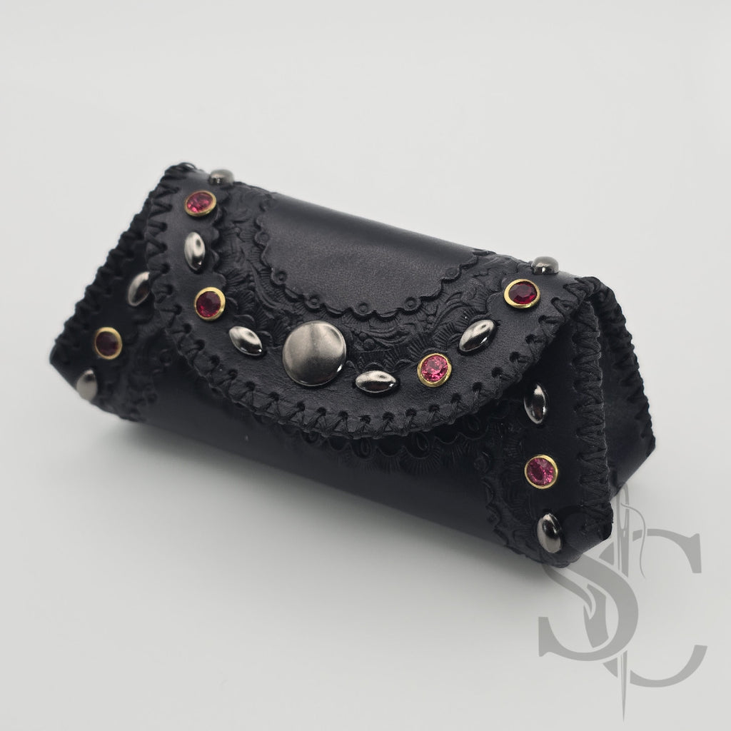 Porte-Monnaie "Nuit Étoilée" - Noir & Strass