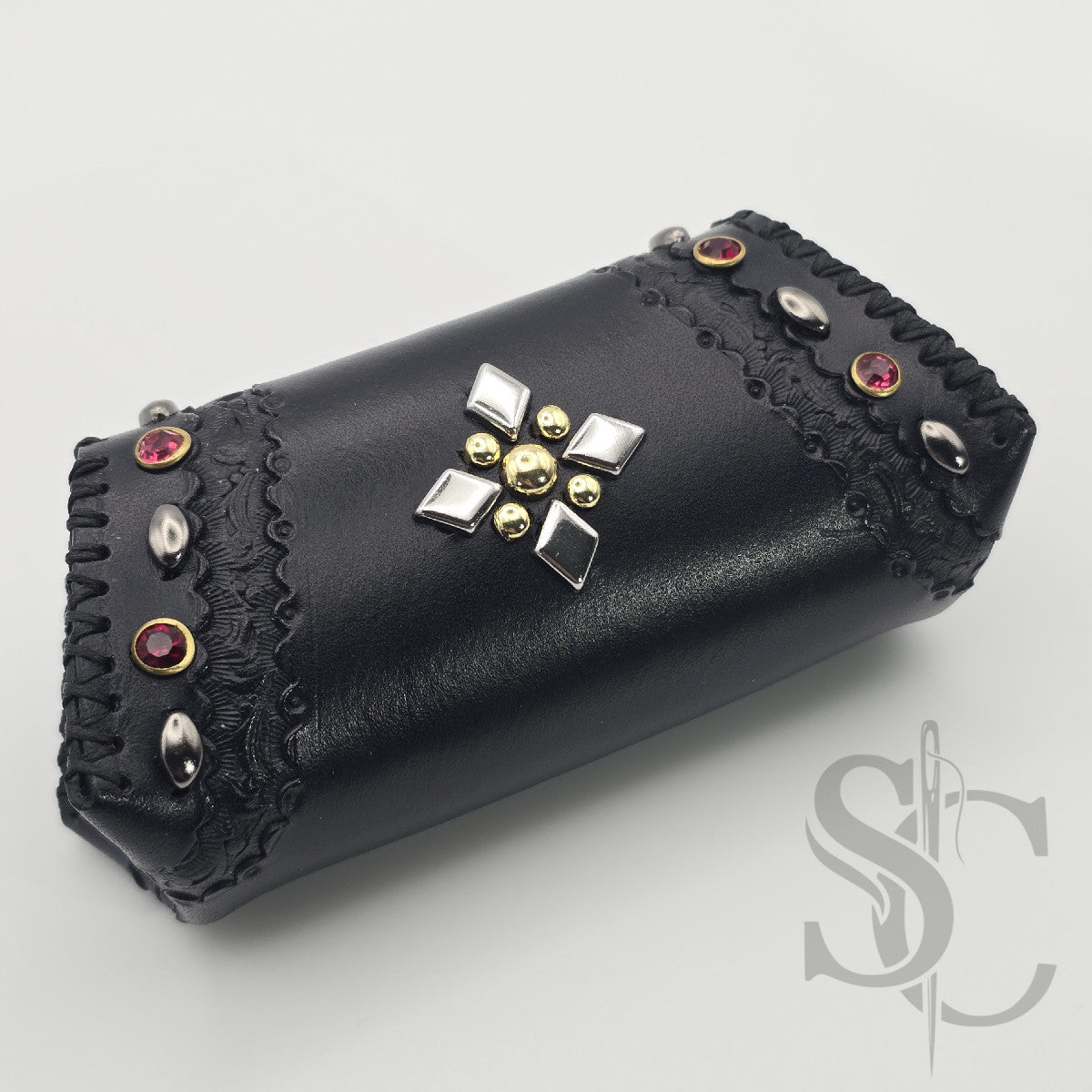 Porte-Monnaie "Nuit Étoilée" - Noir & Strass