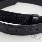 (Exemple de réalisation) Ceinture sur mesure