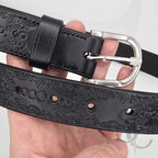 (Exemple de réalisation) Ceinture sur mesure