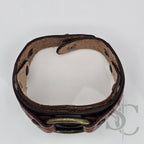 Bracelet en cuir "L'anneau"