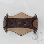 Bracelet en cuir "L'anneau"