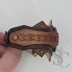 Bracelet en cuir "L'anneau"