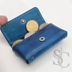 Mini Porte-Monnaie "Evening blue"