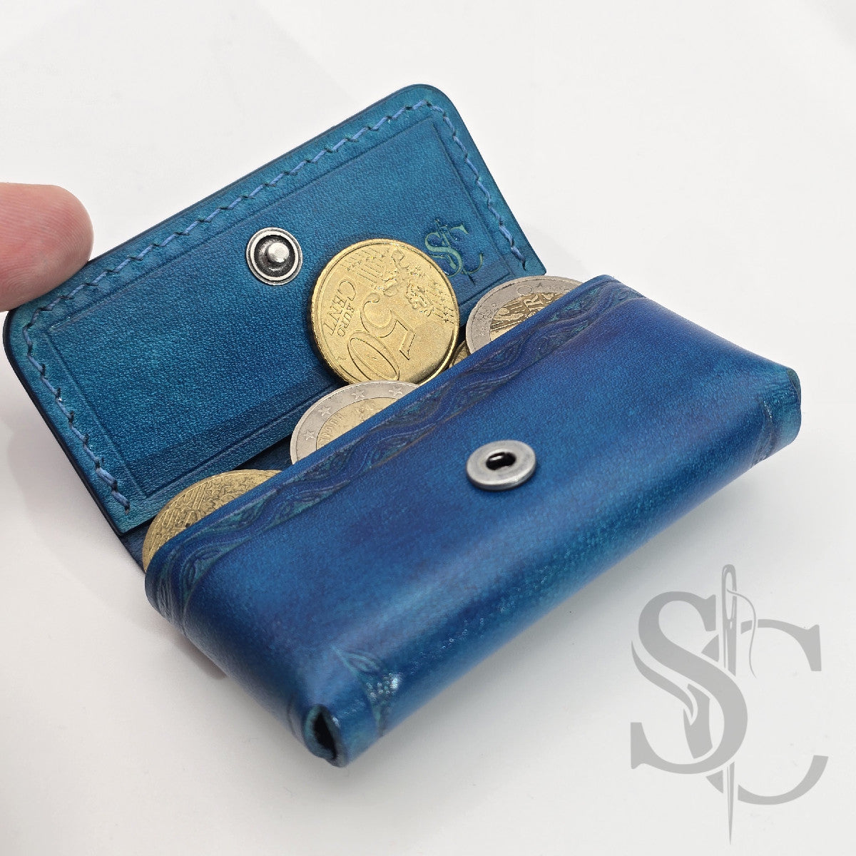 Mini Porte-Monnaie "Evening blue"