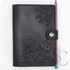 Couverture en cuir pour carnet "Silksong"