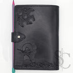 Couverture en cuir pour carnet "Silksong"