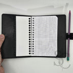 Couverture en cuir pour carnet "Silksong"