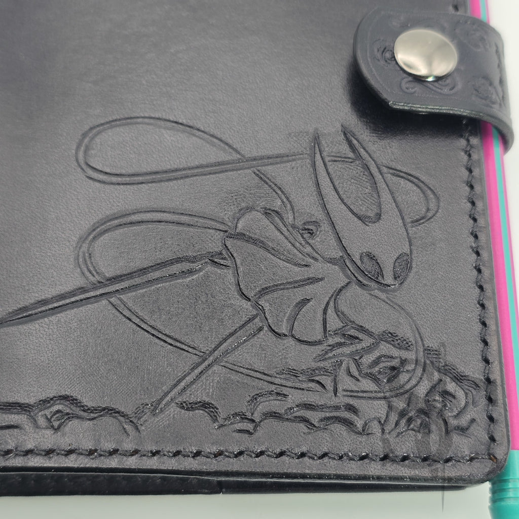 Couverture en cuir pour carnet "Silksong"