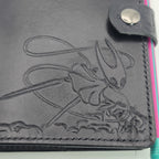 Couverture en cuir pour carnet "Silksong"