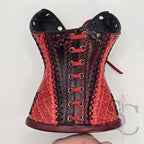 Porte-Crayons "Corset Baroque" - Rouge et noir