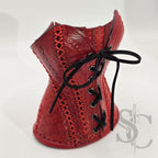 Porte-Crayons "Corset Baroque" - Rouge