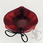 Porte-Crayons "Corset Baroque" - Rouge