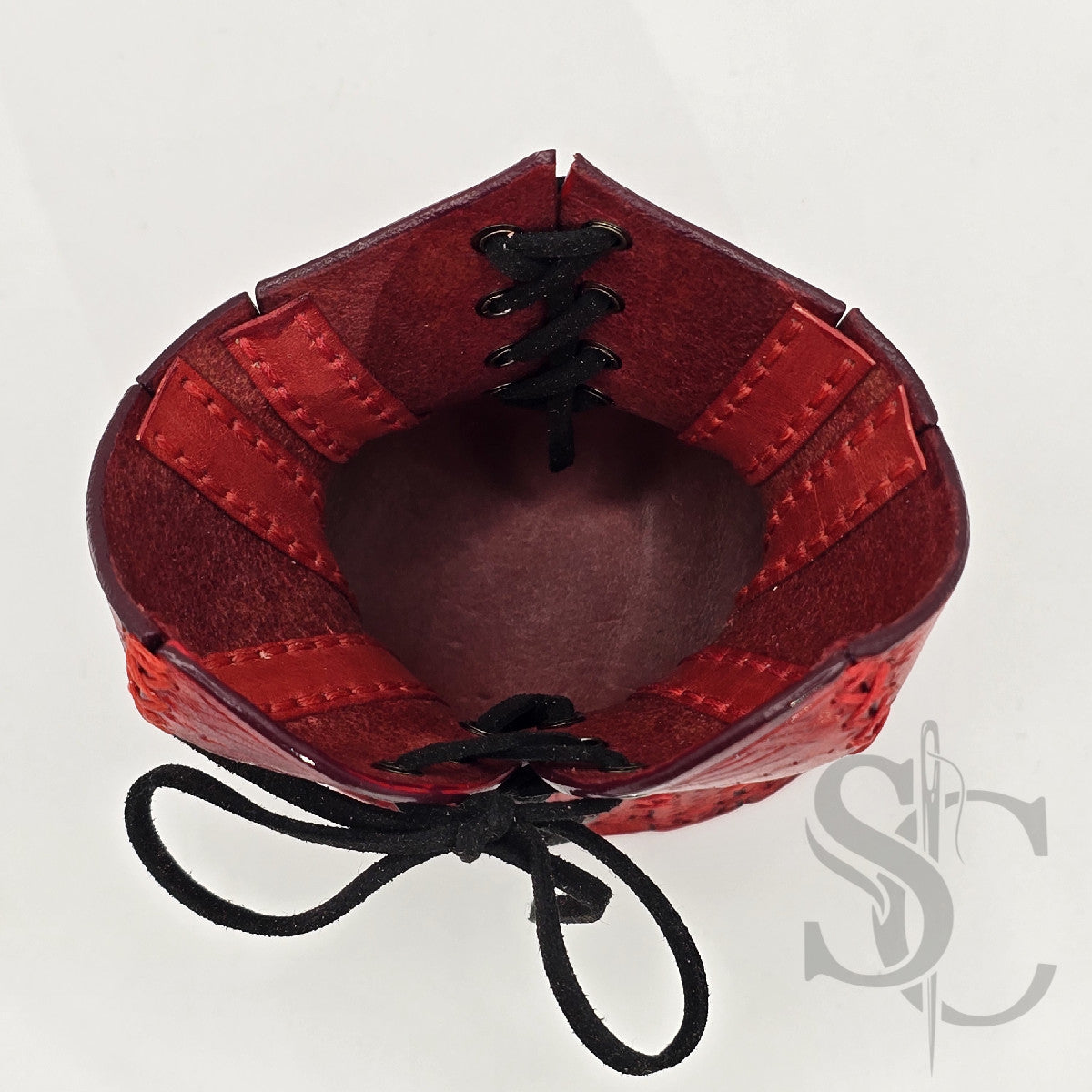 Porte-Crayons "Corset Baroque" - Rouge