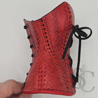 Porte-Crayons "Corset Baroque" - Rouge