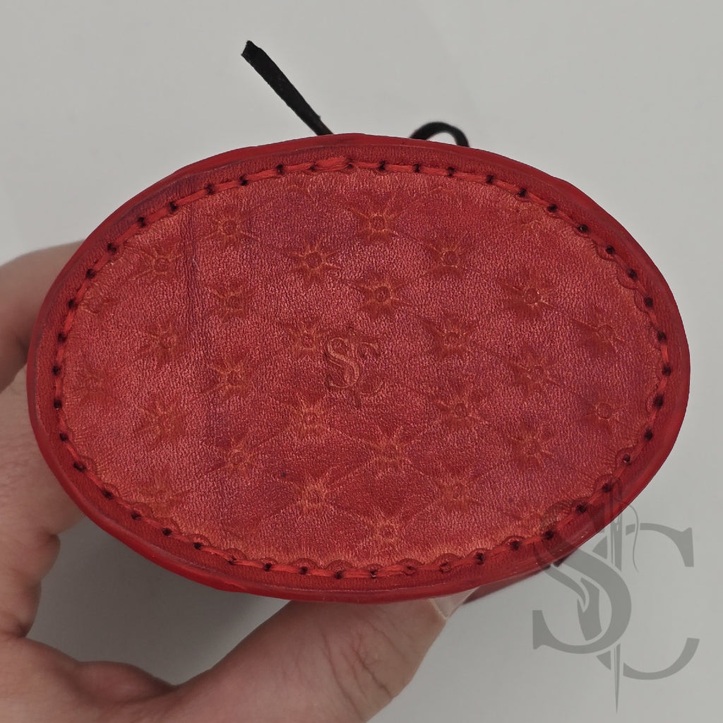 Porte-Crayons "Corset Baroque" - Rouge