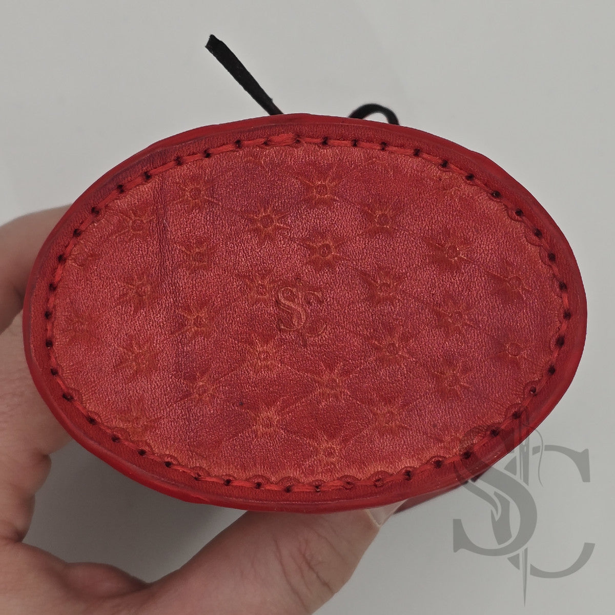 Porte-Crayons "Corset Baroque" - Rouge