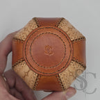 Petite Boîte Boule "L'Orbe d'Ambre" - Marron/Naturel