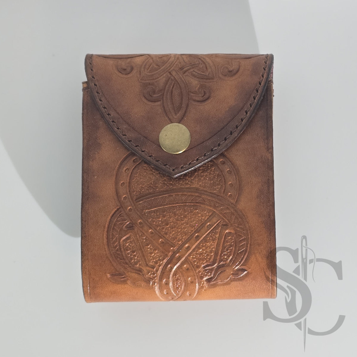 Porte carte accordéon repoussé celtique