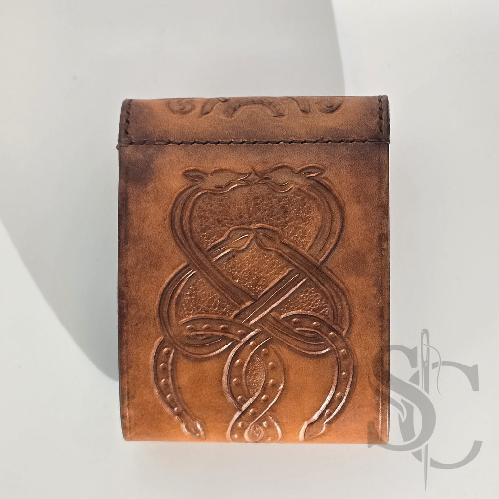 Porte carte accordéon repoussé celtique