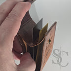 Porte carte accordéon repoussé celtique