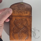 Porte carte accordéon repoussé celtique