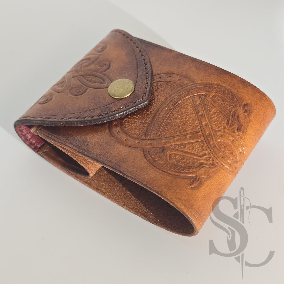 Porte carte accordéon repoussé celtique