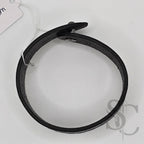 BRACELET bouton de col - marron foncé et noir