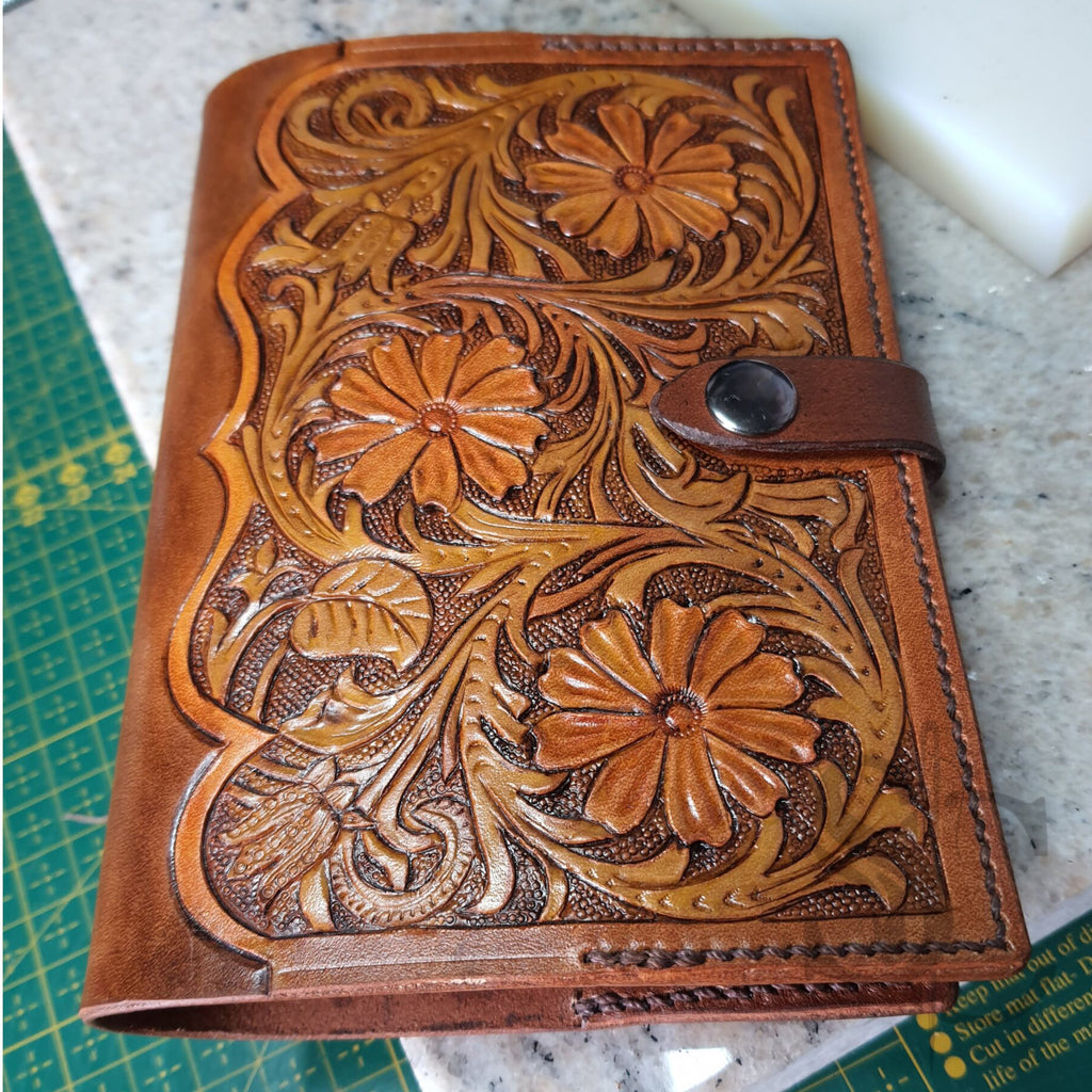 (Exemple de réalisation) Couverture pour carnets