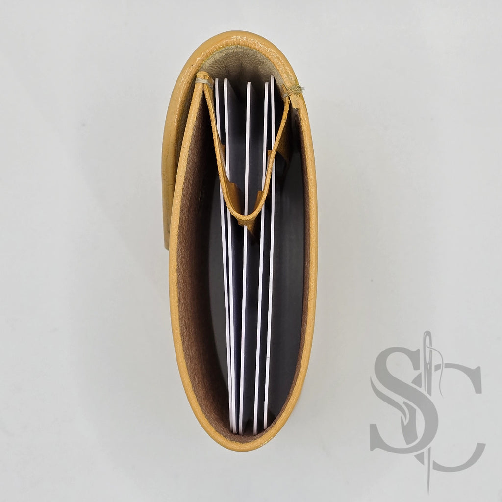 Porte carte accordéon Jaune