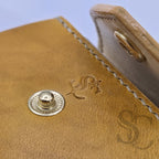 Porte carte accordéon Jaune