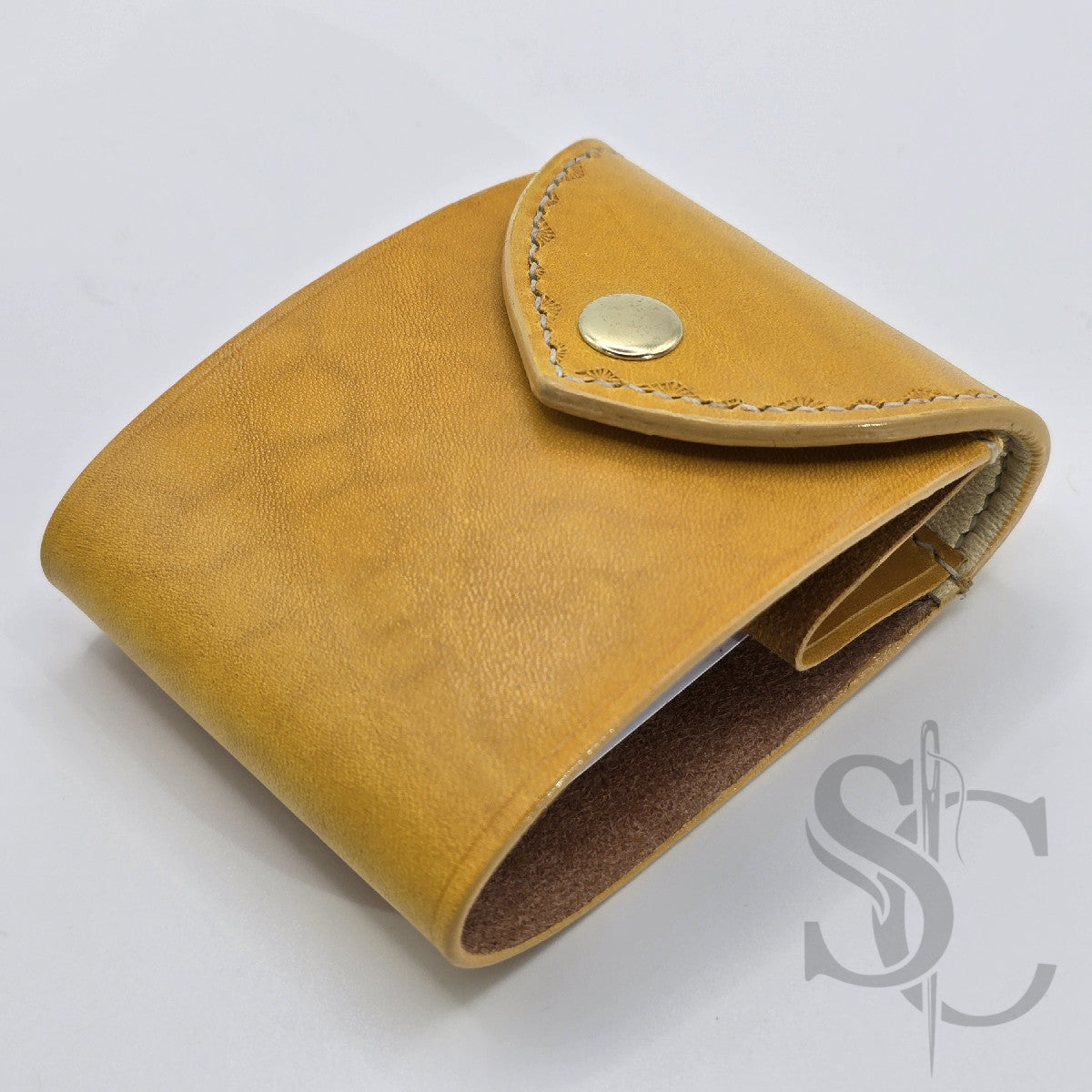 Porte carte accordéon Jaune